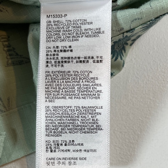 Marmot Mountain Works Green Muir Camp Novelty Men’s Shirt - Size Large - Picture 9 of 14